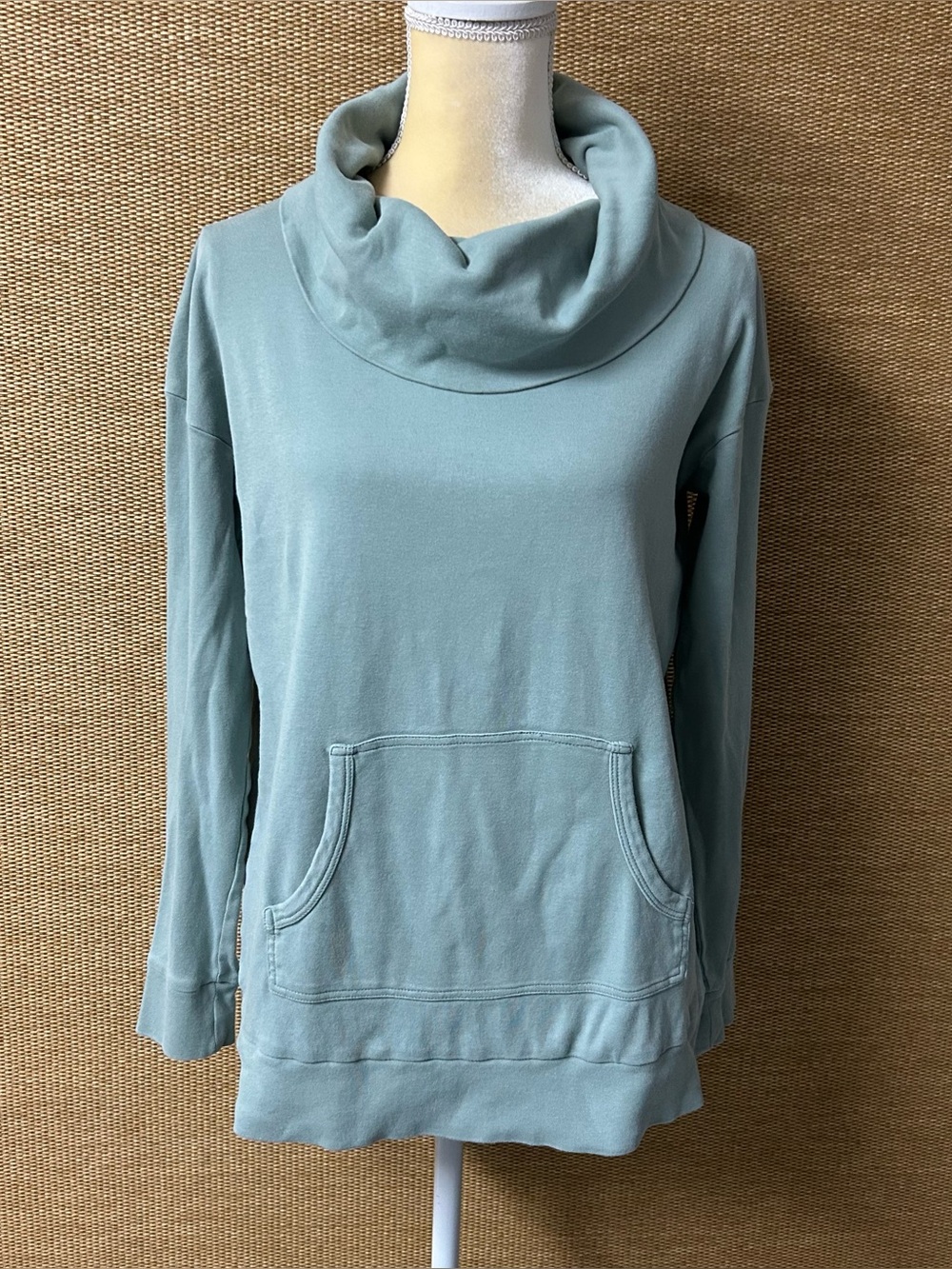 Kate Quinn Sweatshirt Womens XL Green Organic Cotton